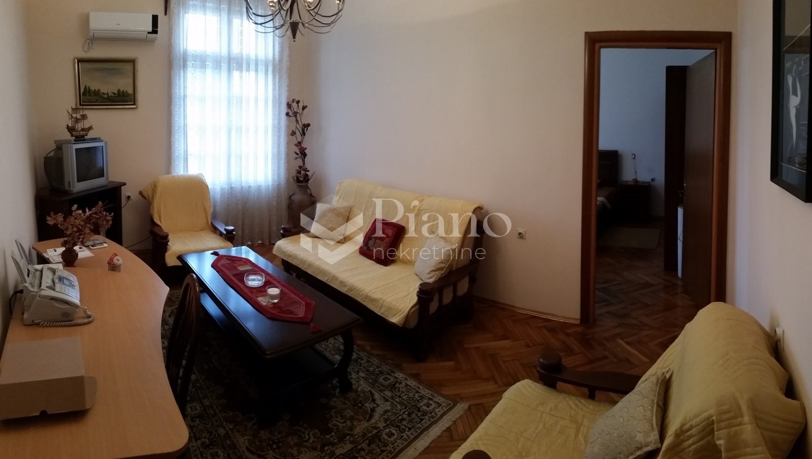 Jednosoban namješten stan, preko Morače  