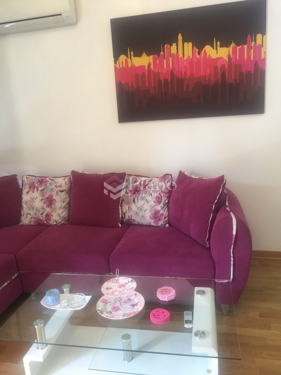 Furnished one-bedroom apartment in City kvart