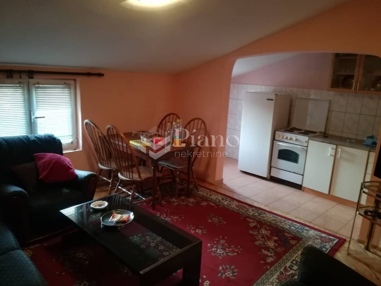 Furnished two-bedrooms apartment in Zagorič