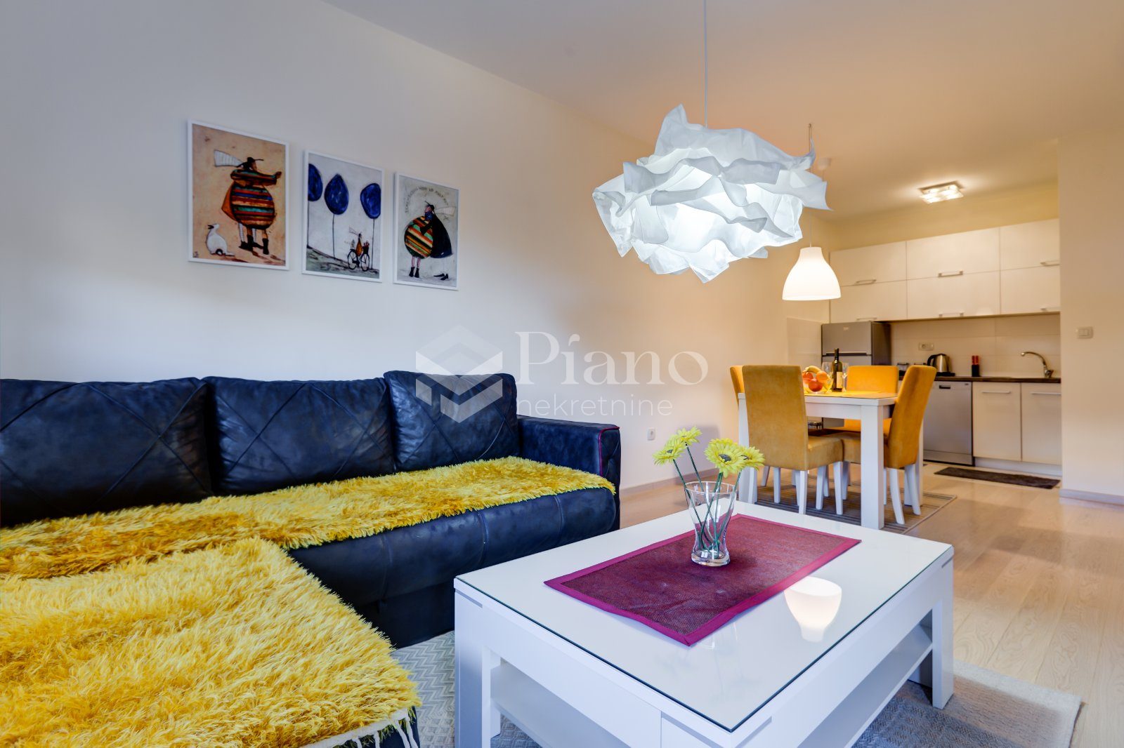 Furnished one bedroom apartment in City kvart