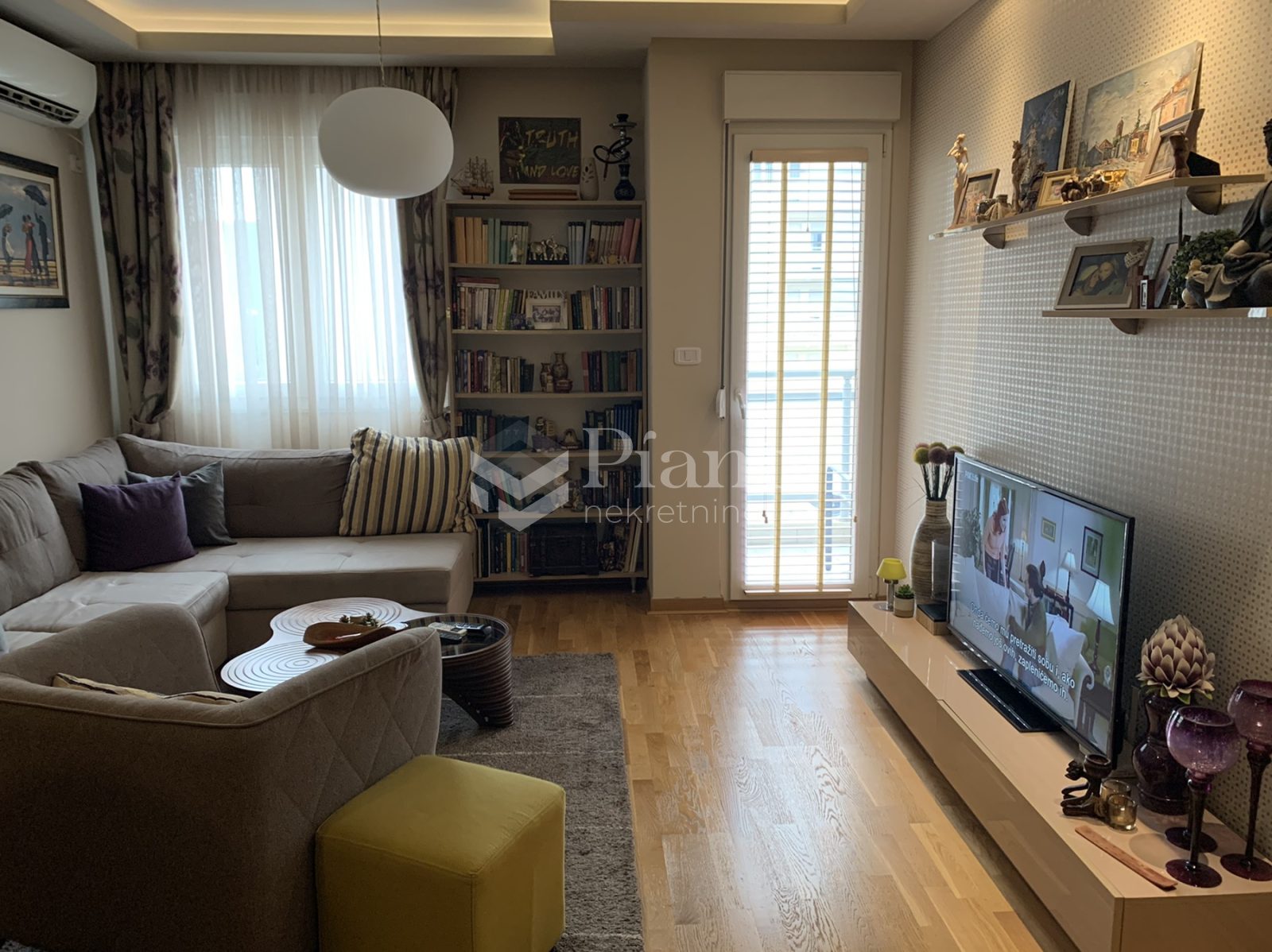 Furnished one bedroom apartment in City kvart