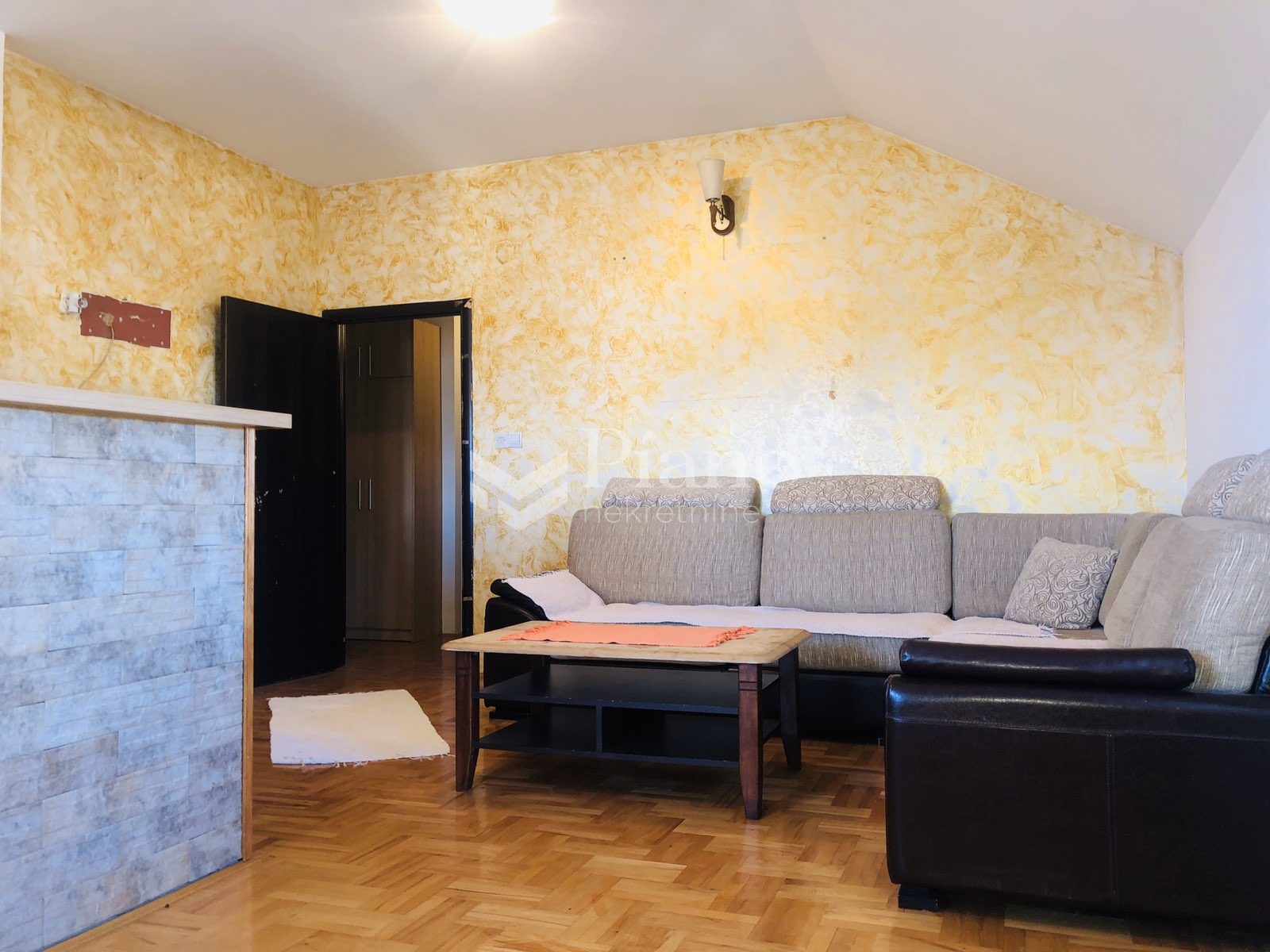 Furnished two bedroom apartment in Masline in building