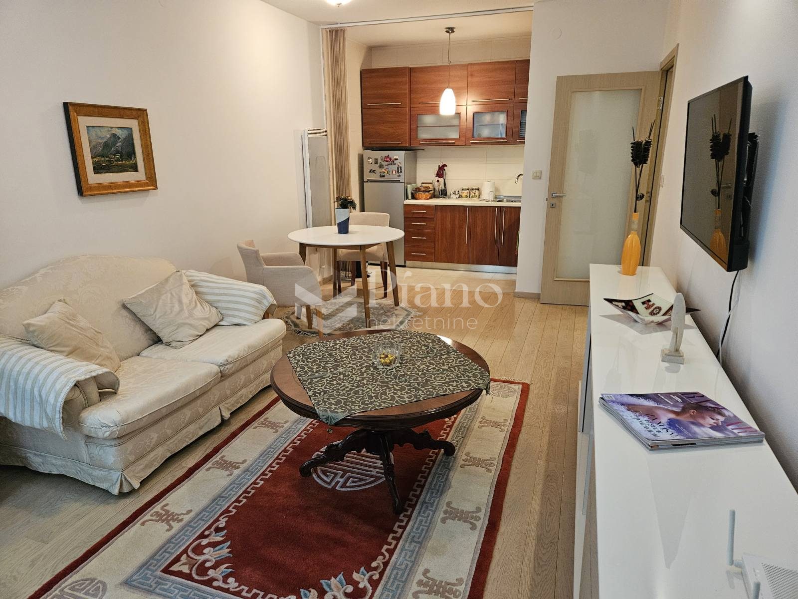 Furnished one bedroom apartment in City kvart